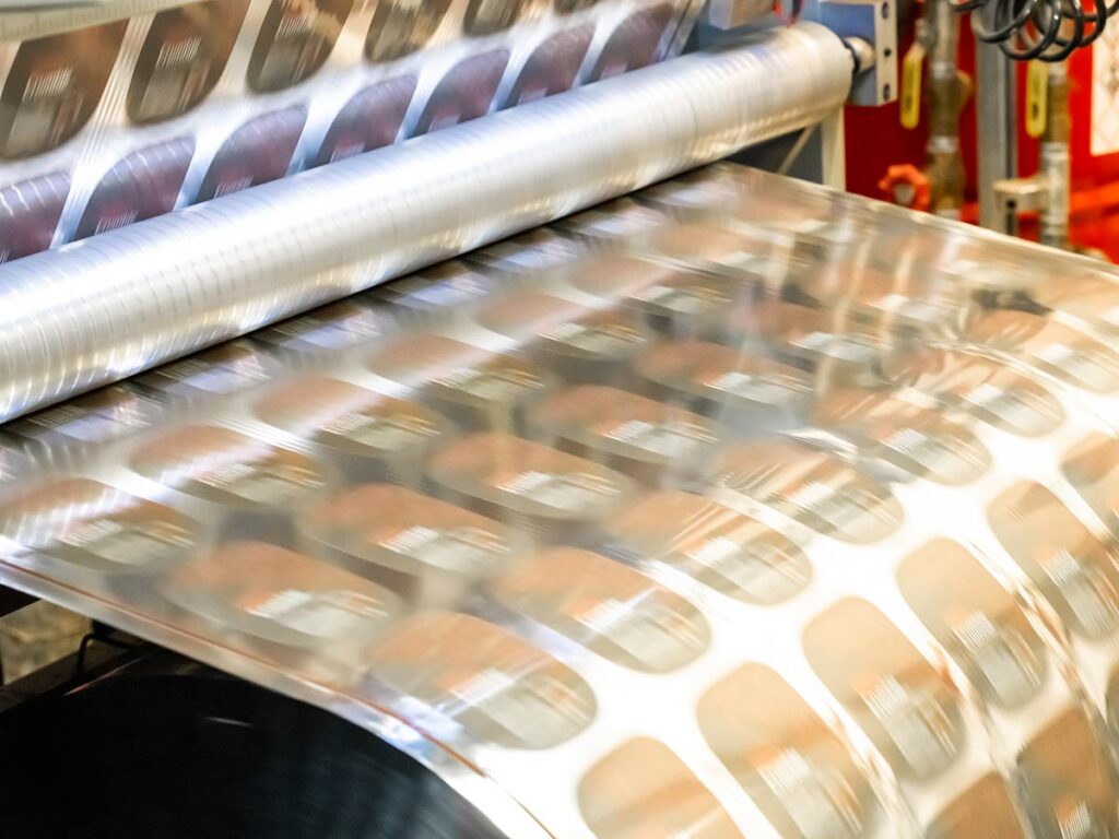 Specialist Comexi technology for laminating flexible film